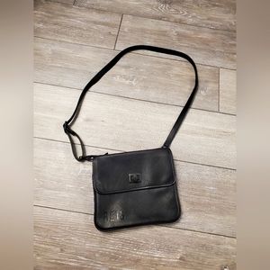 BEIS Black Cross Body Travel Handbag
